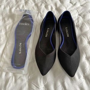 Rothy's' "The Point" - Black - 10